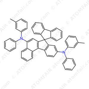 N5,N9 -Diphenyl-N5,N9 -di-m-tolylspiro[benzo[c]fluorene- 7,9'-fluorene]-5,9-diamine (CAS: 1262281-91-3)