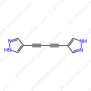 4,4'-(1,3-Butadiyne-1,4-diyl)bis[1H-pyrazole] (CAS: 1609036-15-8)
