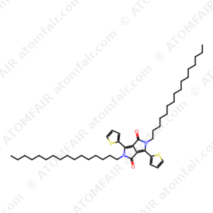 Pyrrolo[3,4-c]pyrrole-1,4-dione, 2,5-dihexadecyl-2,5-dihydro-3,6-di-2-thienyl (CAS: 1356822-73-5)