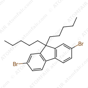 9H-Fluorene, 2,7-dibromo-9,9-dipentyl (CAS: 1379684-20-4)