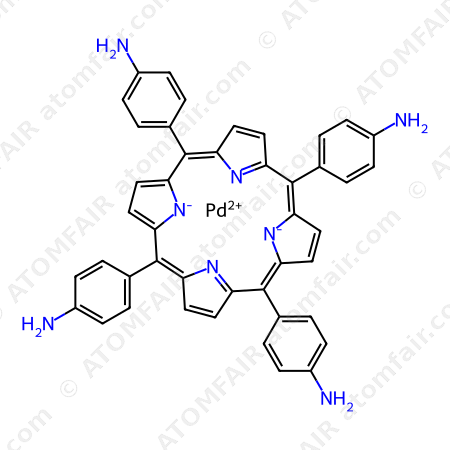 5,10,15,20-Tetrakis-(4-aminophenyl)-porphyrin-Pd (CAS: 878052-39-2)