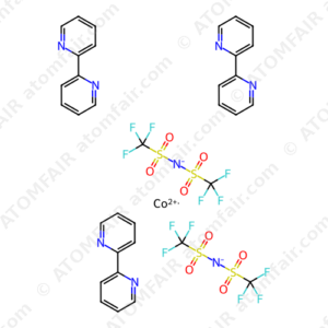 Tris-(2,2'-bipyridine)cobalt(II) bis(trifluoromethanesulfonimide) (CAS: 1353745-90-0)
