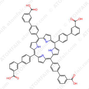 4',4''',4''''',4'''''''-(21H,23H-porphine-5,10,15,20-tetrayl)tetrakis-[1,1'-Biphenyl]-3-carboxylic acid (CAS: 1217356-12-1)