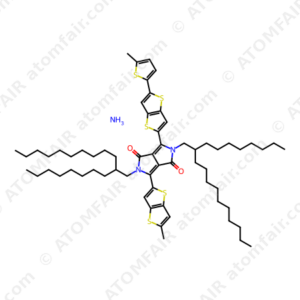 Poly{2,2'-(2,5-bis(2-octyldodecyl)-3,6-dioxo-2,3,5,6- tetrahydropyrrolo[3,4-c]pyrrole-1,4-diyl)dithieno[3,2-b] thiophene-5,5'-diyl-alt-thiophen-2,5-diyl} (CAS: 1270977-98-4)