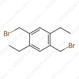 Benzene, 1,4-bis(bromomethyl)-2,5-diethyl (CAS: 55231-63-5)