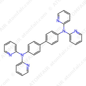 [1,1'-Biphenyl]-4,4'-diamine, N4,N4,N4',N4'-tetra-2-pyridinyl (CAS: 154925-56-1)