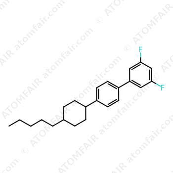 1,1'-Biphenyl, 3,5-difluoro-4'-(trans-4-pentylcyclohexyl) (CAS: 137528-84-8)
