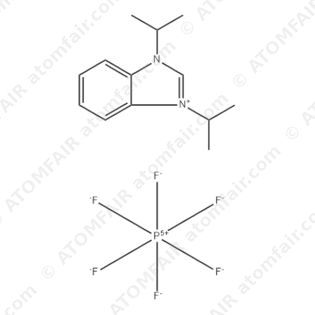 1H-Benzimidazolium, 1,3-bis(1-methylethyl)-, hexafluorophosphate(1-) (CAS: 1096001-37-4)