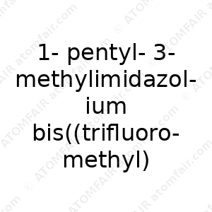 1-pentyl-3-methylimidazolium bis((trifluoromethyl)sulfonyl)imide /1-pentyl-3-methylimidazolium bis((trifluoromethyl)sulfonyl)imide (CAS: N/A)