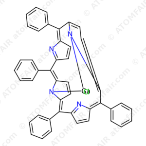 Gallium(III) 5,10,15,20-tetraphenylporphyrin chloride (CAS: 78833-52-0)