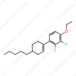 4'-Ethoxy-2',3'-difluoro-4-pentyl-2,3,4,5-tetrahydro-1,1'-biphenyl (CAS: 126163-36-8)