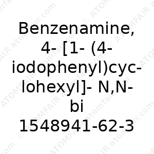 Benzenamine, 4-[1-(4-iodophenyl)cyclohexyl]-N,N-bis(4-methylphenyl) (CAS: 1548941-62-3)