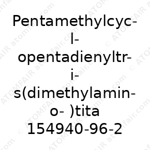 Pentamethylcyclopentadienyltris(dimethylamino)titanium(IV), 99% (CAS: 154940-96-2)