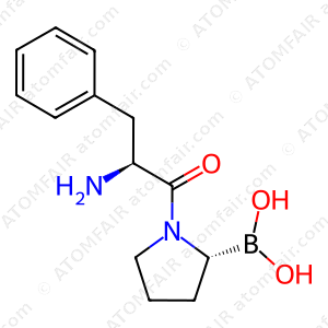 Boronic acid, B-[(2R)-1-[(2S)-2-amino-1-oxo-3-phenylpropyl]-2-pyrrolidinyl] (CAS: 695147-16-1)