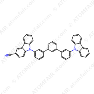 9-(3-(Carbazol-9-yl)-[1,1,3,1-terphenyl]-3-yl)- carbazole-3-carbonitrile (CAS: 2171511-08-1)