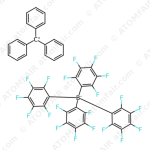 Methylium, triphenyl-, tetrakis(2,3,4,5,6-pentafluorophenyl)borate(1-) (1:1) (CAS: 136040-19-2)