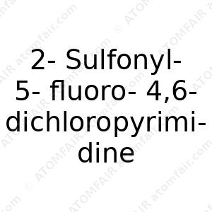 2-Sulfonyl-5-fluoro-4,6-dichloropyrimidine (CAS: N/A)