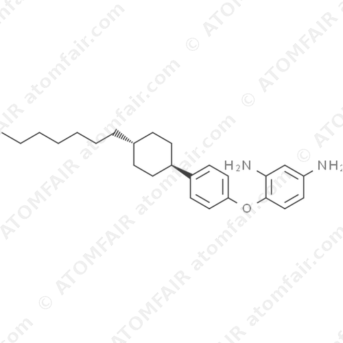 4-(4-(4-heptylcyclohexyl)phenoxy)benzene-1,3-diami (CAS: 194939-21-4)