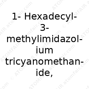 1-Hexadecyl-3-methylimidazolium tricyanomethanide, >98% (CAS: N/A)