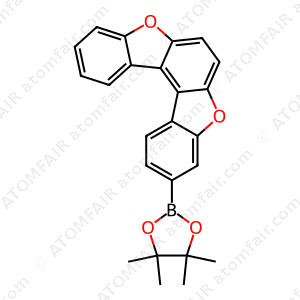 Benzo[1,2-b:4,3-b']bisbenzofuran,3-(4,4,5,5-tetramethyl-1,3,2-dioxaborolan-2-yl) (CAS: 2230483-97-1)