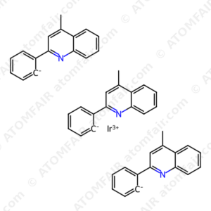 Tris[2-phenyl-4-methylquinoline)]iridium(III) (CAS: 1433853-90-7)