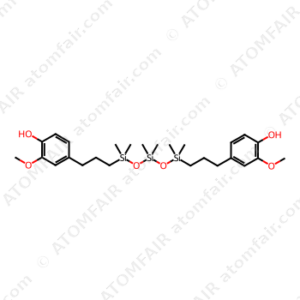 α, ω-Bis(2-methoxy-4-propylphenol)polydimethylsiloxane (CAS: 163617-00-3)