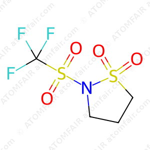 Isothiazolidine, 2-[(trifluoromethyl)sulfonyl]-, 1,1-dioxide (CAS: 1632481-73-2)