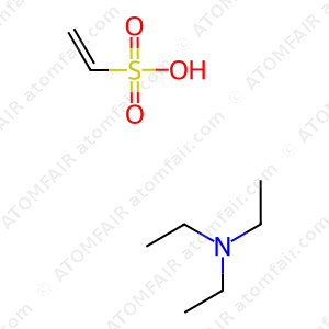 Ethenesulfonic acid, compd. with N,N-diethylethanamine (1:1) (CAS: 106572-70-7)