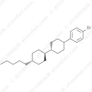 Benzene,1-bromo-4-[(trans,trans)-4'-pentyl[1,1'-bicyclohexyl]-4-yl] (CAS: 154755-54-1)