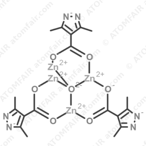 Tris[μ-[3,5-dimethyl-1H-pyrazole-4-carboxylato(2-)-κO4:κO′4]]-μ4-oxotetrazinc (CAS: 1318157-58-2)
