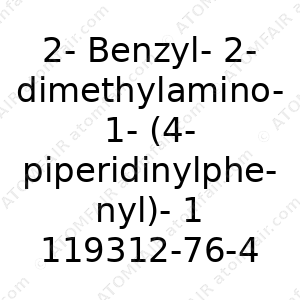 2-Benzyl-2-dimethylamino-1-(4-piperidinylphenyl)-1-butanone (CAS: 119312-76-4)