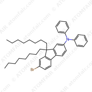 7-bromo-9,9-dioctyl-N,N-diphenyl-9H-fluoren-2-amine (CAS: 1262758-37-1)