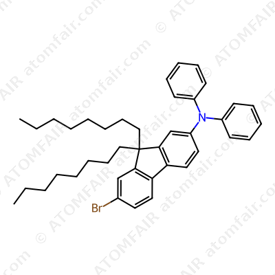 7-bromo-9,9-dioctyl-N,N-diphenyl-9H-fluoren-2-amine (CAS: 1262758-37-1)