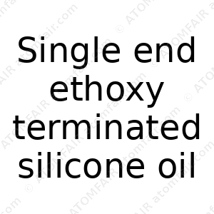 Single end ethoxy terminated silicone oil (CAS: N/A)