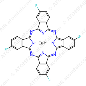 Copper(II)-2,9,16,23-tetrafluoro-29H ,31H -phthalocyanine (CAS: 65602-84-8)