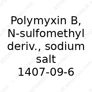 Polymyxin B, N-sulfomethyl deriv., sodium salt (CAS: 1407-09-6)