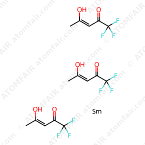 Samarium(III) trifluoroacetylacetonate (99.99%-Sm) (RED) (CAS: 23301-82-8)