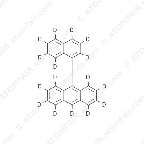 Anthracene-1,2,3,4,5,6,7,8,9-d9, 10-(1-naphthalenyl-2,3,4,5,6,7,8-d7) (CAS: 2414168-77-5)