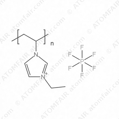 Poly-1-vinyl-3-ethylimidazole hexafluorophosphate (CAS: N/A)