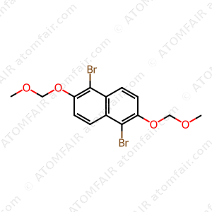 1,5-Dibromo-2,6-bis(methoxymethoxy)naphthalene (CAS: 245093-97-4)