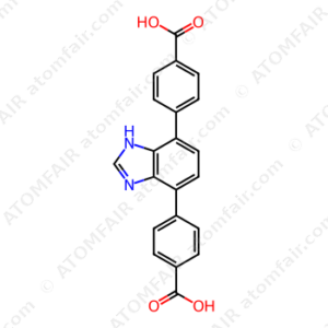 4,4'-(1H-Benzo[D]imidazole-4,7-diyl)dibenzoic acid (CAS: 2568146-49-4)
