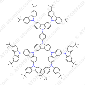 6-(3,6-Di-tert-butyl-6-(3,6-di-tert-butyl-9H-carbazol-9-yl)-9H-3,9-bicarbazol-9-yl)-9-(4-(3,6-di-tert-butyl-6-(3,6-di-tert-butyl-9H-carbazol-9-yl)-9H-3,9-bicarbazol-9-yl)phenyl)-3,6-bis(3,6-di-tert-butyl-9H-carbazol-9-yl)-9H-3,9-bicarbazole (CAS: 1025079-68-8)
