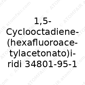 1,5-Cyclooctadiene(hexafluoroacetylacetonato)iridium(I), 98% (CAS: 34801-95-1)