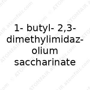 1-butyl-2,3-dimethylimidazolium saccharinate (CAS: N/A)