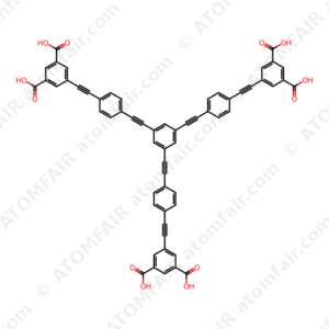 5,5',5''-[1,3,5-Benzenetriyltris(2,1-ethynediyl-4,1-phenylene-2,1-ethynediyl)]tris[1,3-benzenedicarboxylic acid] (CAS: 1253587-77-7)