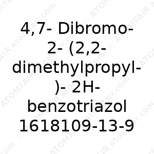 4,7-Dibromo-2-(2,2-dimethylpropyl)-2H-benzotriazole (CAS: 1618109-13-9)