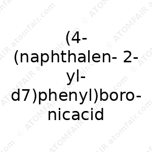 (4-(naphthalen-2-yl-d7)phenyl)boronicacid (CAS: N/A)