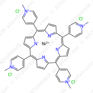 Nickel(II) meso-tetra(N-methyl-4-pyridyl)porphine tetrachloride (CAS: 79407-86-6)
