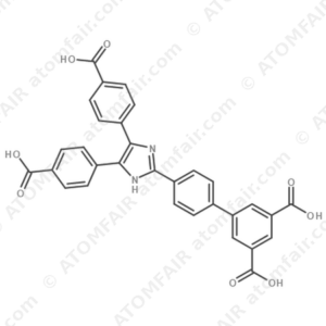 4'-(4,5-bis(4-carboxyphenyl)-1H-imidazol-2-yl)-[1,1'-biphenyl]-3,5-dicarboxylic acid (CAS: N/A)
