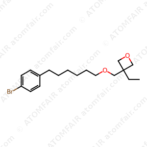 3-((6-(4-Bromophenyl)hexyloxy)methyl)-3-ethyloxetane (CAS: 746633-97-6)